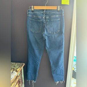 Abercrombie & Fitch Super Skinny Mid-Rise Dark Wash